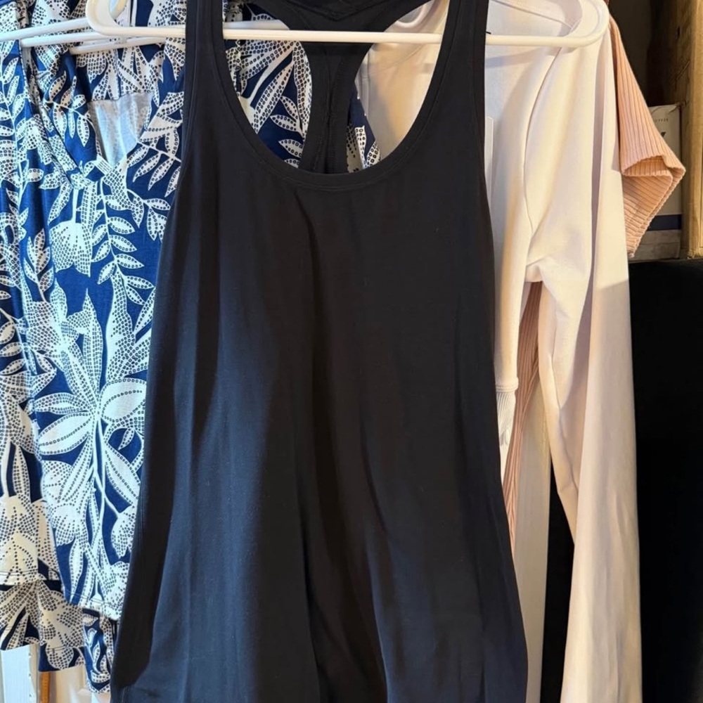 lululemon athletica Black Tank Top